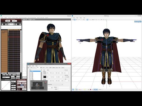 Marth Model Rigging Fun Part 2