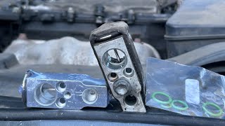 Toyota air conditioning expansion valve replacement @elchanojose
