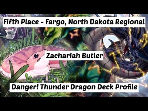 Yu-Gi-Oh! Fifth Place - Fargo, North Dakota Regional - Danger! Thunder Dragon Deck Profile