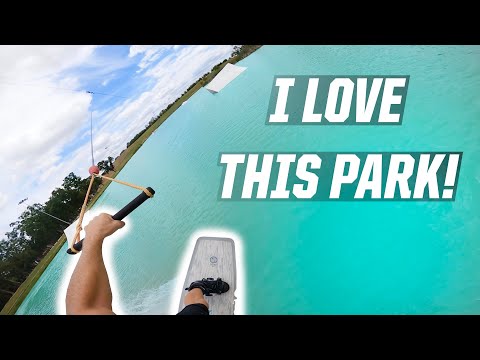 I LOVE THIS WAKEBOARD PARK!