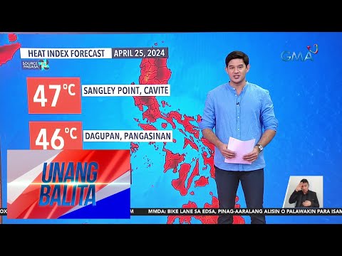 Weather update as of 7:24 AM (April 25, 2024) UB