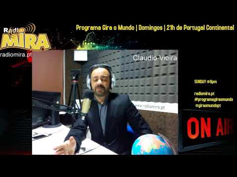 "Gira o Mundo" 16ª emissão com Claudio Vieira