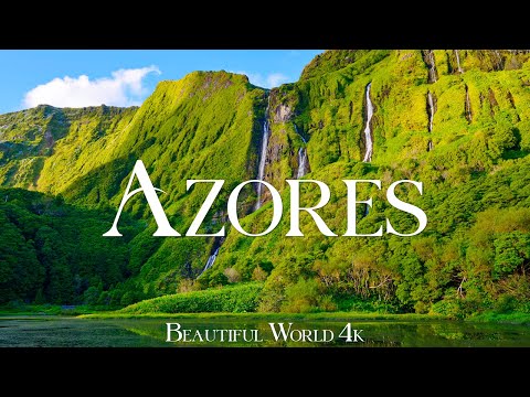 The Azores 4K Nature Relaxation Film - Calming Piano Music - Natural Landscape