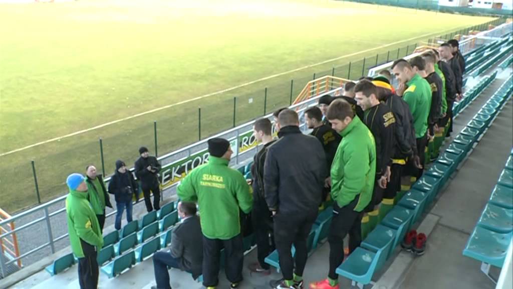 Piłkarze Siarki Tarnobrzeg przed rundą wiosenną 2 ligi [WIDEO]