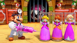 【スーパー マリオパーティ】ミニゲーム対決！ドクターマリオ VS バブルチーム（ピーチ＆デイジー＆ロゼッタ