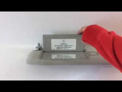 2005 Mercedes Benz CL500 LH Driver Sunvisor Left Sun Visor OEM