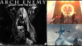 Download lagu Arch Enemy new song “Sunset Over The Empire” to be out on 7'   music video mp3