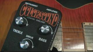 The Colorsound Overdriver Pedal