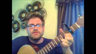 How to play I'd like to teach the world to sing (in perfect harmony) Coke song on guitar