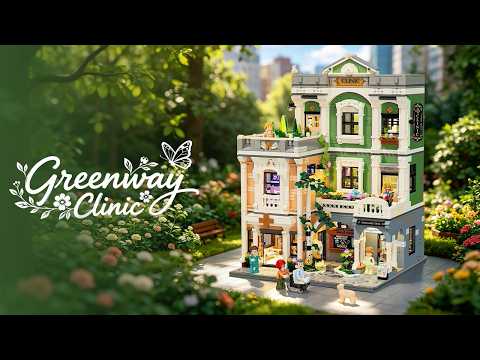 Vidéo Lumibricks Town Life 15011 : Clinique Greenway