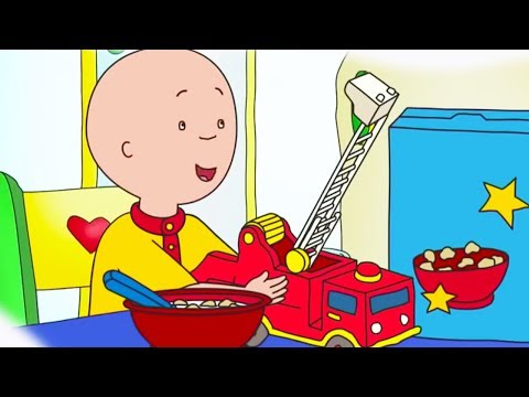 Caillou en Español - Juegos de comida | Dibujos Animados Capítulos Completos