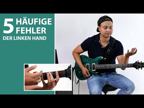 Gitarre lernen - Tipps für die Handhaltung der linken Hand
