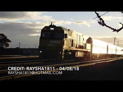 2AM8 - NR5 (Overland) Gheringhap - Australian Trains by Raysha1811