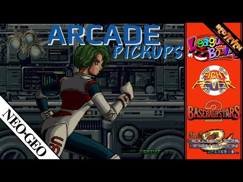 Arcade Pickups - More NeoGeo and an IREM Shooter !
