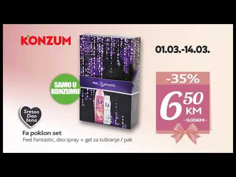 Neodoljiva ponuda za dan žena u Konzumu! 01.-14.03.2018.
