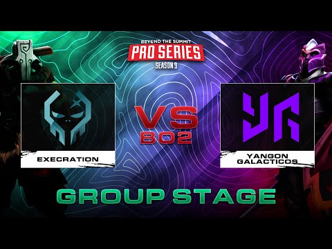 Execration vs Yangon Galacticos Game 2 (BO2) | BTS Pro Series Season 9