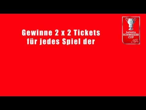 Gewinne 2x2 Tickets für den Helvetia Schweizer Cup!