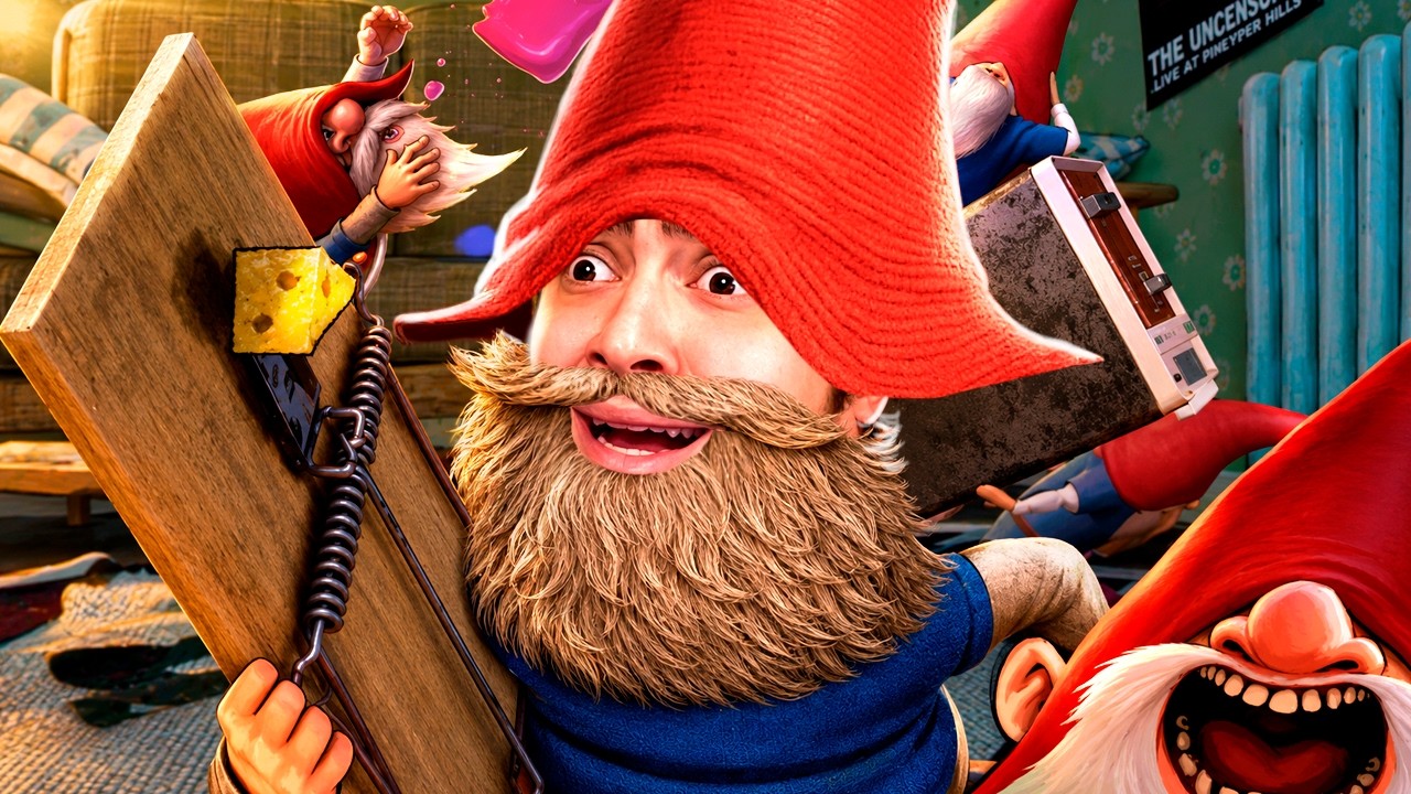 A VIDA DIFÍCIL DE GNOMOS! - BURGLIN' GNOMES COM OS AMIGOS
