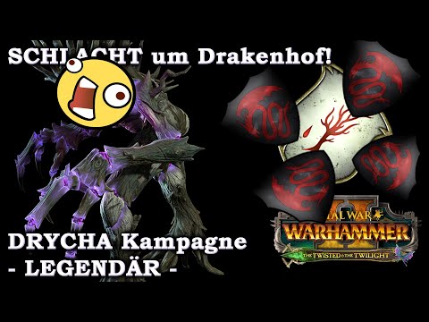 Todes-Schlacht um Schloss Drakenhof! Drycha-Waldelfenkampagne - Legendär! Total War: Warhammer 2 5