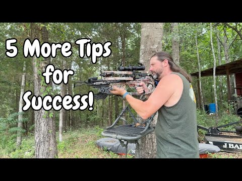 Crossbow Hunting for Beginners: 5 More Tips for Success!