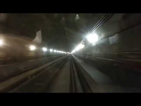 Lilla metro M5 tratto Ponale - Bicocca 30.11.2014