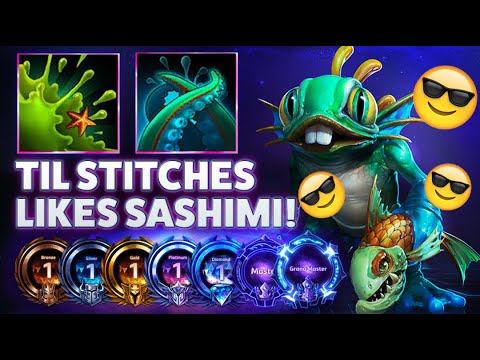 Murky Octograb - TIL STITCHES LIKES SASHIMI! - Bronze 2 Grandmaster S2 2022