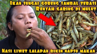 Download lagu IKAN SUNGAI GORENG SAMBAL TERASI BIKIN NAPSU MAKAN mp3