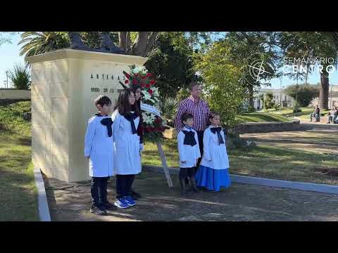 Acto  Natalicio de José Artigas en Paso de los Toros