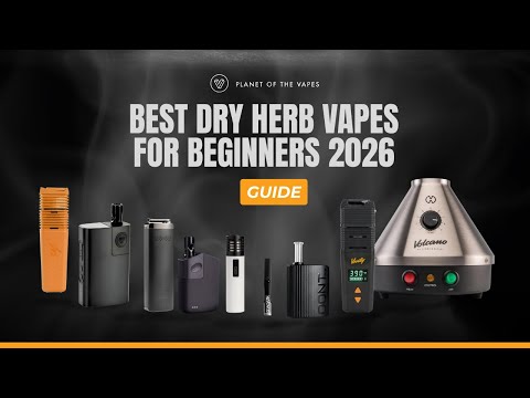 Best Dry Herb Vaporizers for Beginners (2026) | Easy, Affordable & Powerful Picks