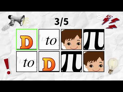 La letra rara es pi el Niño es cara e