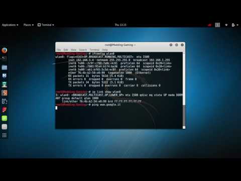 Cambiare MAC address Kali Linux 2016.2