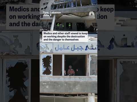 Israeli strikes severely damage Lebanese hospital