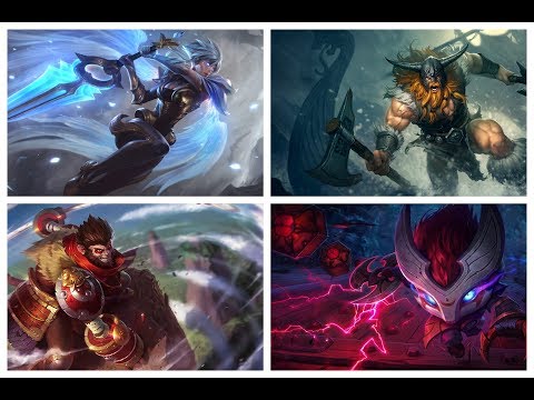 All New VFX Updates: Kennen, Olaf, Wukong and Riven - League of Legends