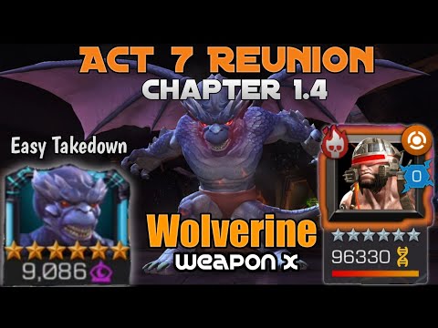 Act 7 Wolverine weapon x Boss |Marvel Contest of Champions|