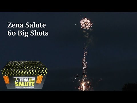 Zena Salute 60  Big Shots | F3 | delovarana fireworks 4K