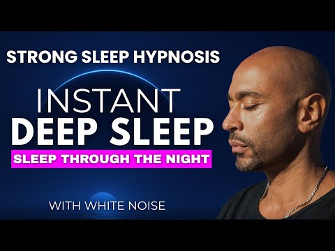 Deep Sleep Hypnosis, Guided Sleep Meditation | White Noise