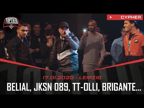 TopTier Takeover Leipzig: 17.01.20 - Die Cypher feat. BELIAL, JKSN 089, BRIGANTE831, TT-OLLI, SHIZU