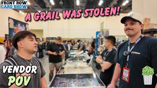 This Card Slipped Away From Me... Pasadena Front Row Vendor POV Day 2!