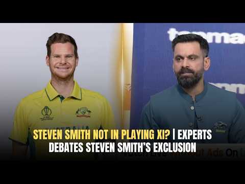 Steven Smith Not in Playing XI? | Experts Debates Steven Smith’s Exclusion | Game On Hai | tapmad