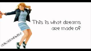Hilary Duff - What Dreams Are Made Of (Lyrics)