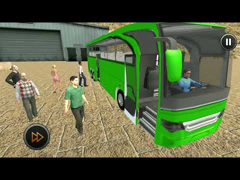 Offroad bus simulator Driving Games - new bus Android gameplay