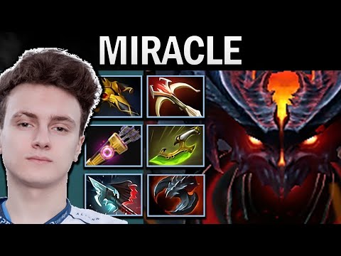 Shadow Fiend Dota Gameplay Miracle with 17 Kills and Satanic