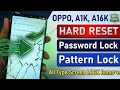 Oppo A1k Hard Reset Oppo A1k Pattern Lock Remove Oppo A1k Pin Lock Remove Password Unlock