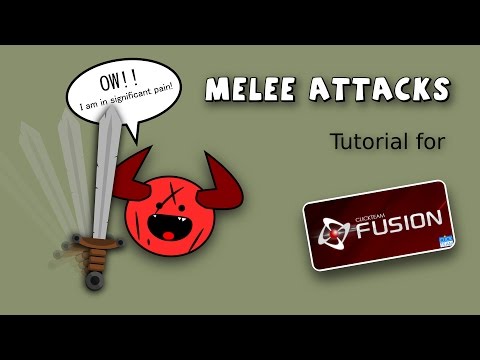 Melee Attack Tutorial for Clickteam Fusion 2.5