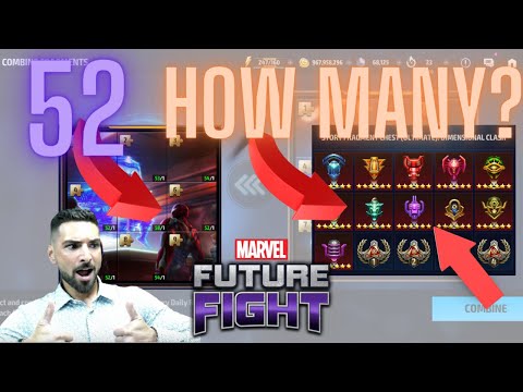 CAN WE FARM CTP's NOW..?? FOR FREE?? 52 COMBINES...HOW MANY CTP's?? MARVEL FUTURE FIGHT