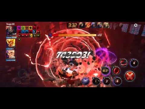 Black Bolt vs Knull stage 69 [Marvel Future Fight]