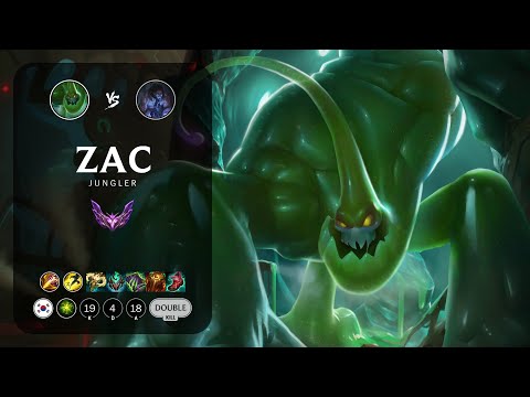 Zac Jungle vs Sylas - KR Master Patch 13.12