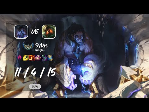 Sylas Jungle vs Nautilus - EUW Challenger Patch 13.12