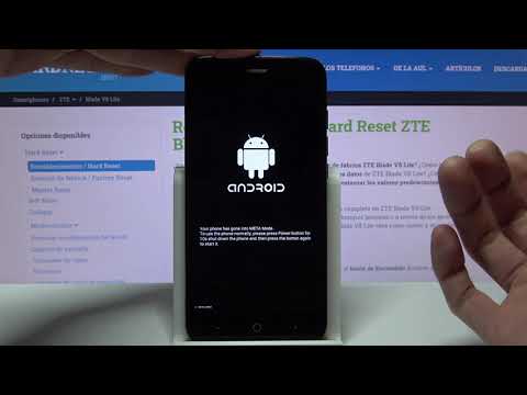 Cómo entrar y salir del Modo Meta en ZTE Blade V8 Lite - quitar Modo Meta