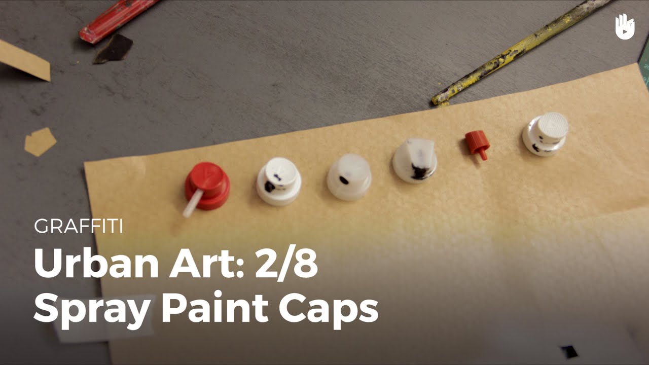Urban art spray paint caps Graffiti Urban Art Sikana